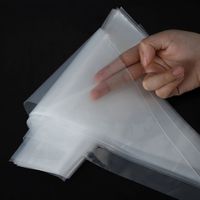 Gâteau crème sac décoratif confiture chocolat outil décoratif sac de pâtisserie 100/sac en plastique personnalisé blanc Restaurants jetable Delta