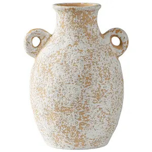 Indoor Decoration Wabi-Sabi Style Antique Bedroom Decor Ceramic Amphorae Vase