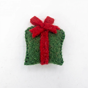 Wholesale Wool Felt Stitched <b>Christmas</b> <b>Present</b> <b>Box</b> Ornament Handmade Tree Hanging Decor Gift Set - Product Image 1