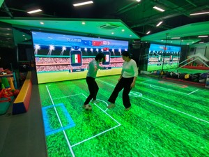 Trò chơi nhóm, trò chơi tương tác dẫn đầu, tương tác trên tường và sàn, thể thao vui nhộn, trận chiến lưới, trò chơi bóng - Product Image 2