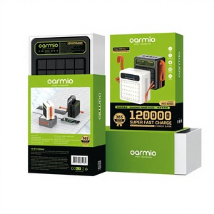 Batterie externe 22,5W haute capacité <span class=keywords><strong>12000mAh</strong></span> au lithium 18650, charge rapide, prise en charge de 2 interfaces Type-C, matériau ABS, prix compétitif - Product Image 1