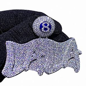 Collar de Plata de Ley 925 de Lujo con Colgante de Letra Personalizado con Moissanita Color D de Alta Calidad para Joyería Femenina Certificada - Product Image 4