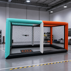Tente gonflable pour drone, arène <span class=keywords><strong>de</strong></span> football pour drone en PVC étanche à l'air, <span class=keywords><strong>cage</strong></span> d'entraînement <span class=keywords><strong>portable</strong></span> pour drone pour événements - Product Image 2