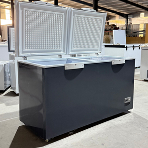 Congélateur horizontal de haute qualité, aspect <span class=keywords><strong>gris</strong></span>, refroidissement direct, pour viande et poisson, pour supermarchés - Product Image 4