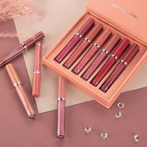 Wholesale High Quality 6pcs in One Set <strong>Lipstick</strong> With Box Long Lasting Waterproof Matte <strong>Handaiyan</strong> <strong>Lipstick</strong> Set - Product Image 2