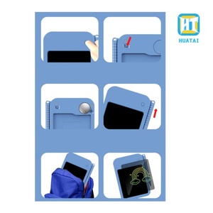 Tavoletta da <span class=keywords><strong>disegno</strong></span> di <span class=keywords><strong>volpe</strong></span> carina da 4.5 pollici in PVC e cartone per scrivere tavolette per bambini pittura da DIY strumento di educazione nella confezione <span class=keywords><strong>della</strong></span> scatola - Product Image 4