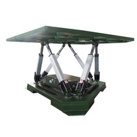 Plataforma de movimiento personalizable de alta precisión 6 DOF para simulador de vuelo/drivie Carga 1000kg