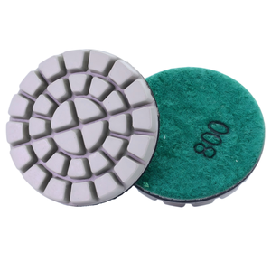 Disques de polissage diamantés PanGu de 3 pouces à liant résineux et disques abrasifs à grain fin 3000, utilisation humide/sèche, OEM pour ponceuse à béton - Product Image 2