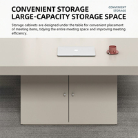 Meubles commerciaux, tables et chaises de conférence de luxe de grande taille pour les bureaux, écologiques, modulaires, durables, modernes