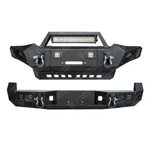 4x4 offroad Truck Accessories Steel Front and Rear Bumper Kit Bumper Guard With LED Light For Tacoma 2005-2015