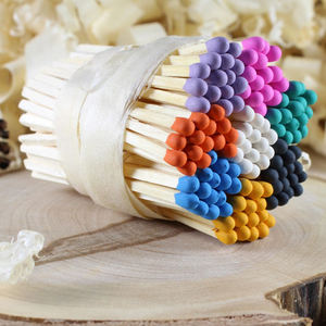 Sichere Umweltfreundliche Streichholzschachtel Hotel Personalisierte Streichhölzer Großpackung für Kerzen Lange Holz-Streichhölzer - Product Image 4