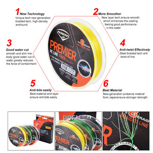 <span class=keywords><strong>Línea</strong></span> de Pesca W8 PE 300M, <span class=keywords><strong>Línea</strong></span> de Pesca Trenzada de 8 Hilos, <span class=keywords><strong>Línea</strong></span> de Pesca Multifilamento PE 15 20 <span class=keywords><strong>30</strong></span> 40 60LB - Product Image 3