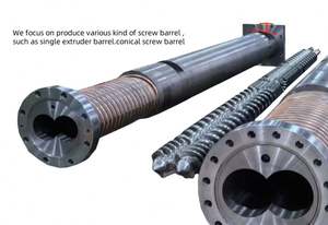 Tornillo y Cilindro Dobles CM80 para Extrusora Cincinnati Battenfeld - Product Image 2