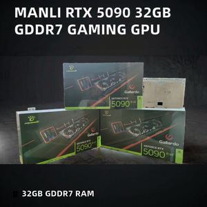 Tarjeta Gráfica Manli Gallardo GeForce RTX 5090 D OC 24GB GDDR7 PCIE 5.0 para Computación con IA y Video, con Salida DP y Ventilador para Juegos, 2025 - Product Image 6