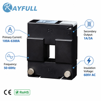 Transformador de Corriente de Núcleo Dividido Serie CTS-B de Rayfull, Salida de 1A/5A, Aprobado por CE y RoHS, Alta Precisión