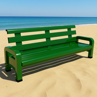 Banc de tennis personnalisable en alliage d'aluminium, 1,8 m et 1,5 m, pour terrains de sport, gymnases et aires de jeux extérieures – Vente chaude