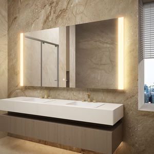 Diseño moderno Luz de tres colores Control táctil inteligente Multifuncional para hoteles y espejo de baño de uso doméstico - Product Image 1