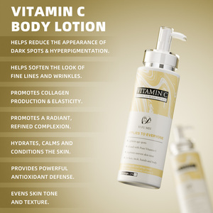 Crema Corporal Natural Orgánica de Aloe Vera con Vitamina C de Marca Privada, Loción Rejuvenecedora e Iluminadora para Todo el Cuerpo, en Existencia, Envío Rápido - Product Image 3