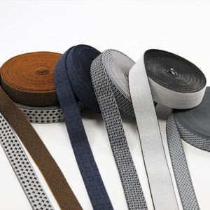 Wholesale Good Quality Jacquard Spandex Nylon <b>Elastic</b> Strap Polyester Webbing Custom Jacquard <b>Elastic</b> Band - Product Image 2