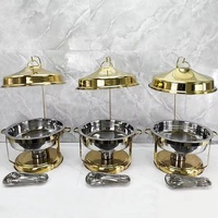 Chauffe-Plat de Luxe Économique en Acier Inoxydable pour Buffet Moderne, Réchaud de Restauration Professionnel, Plat de Présentation pour Cuisine et Traiteur