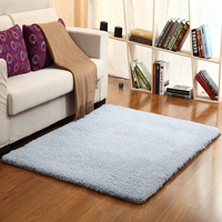 Vente en gros de tapis en peluche pelucheux violet tapis décoratif à poils coupés pour chambre et salon tapis doux pour la maison camping et prière