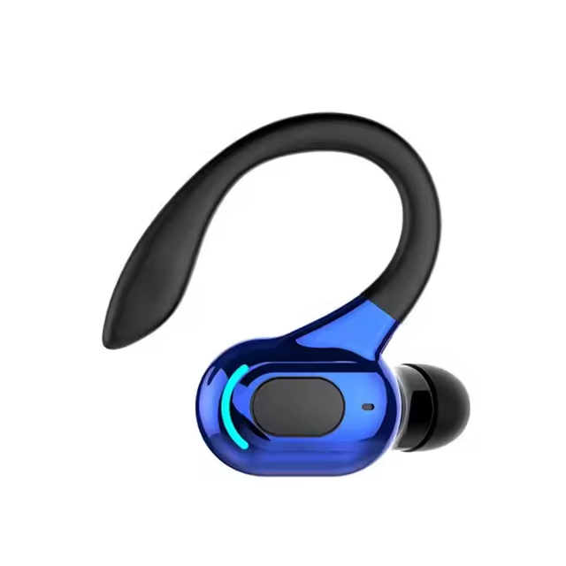 Wireless In-Ear TWS Earbuds Hook Single Earphone with High Sound Quality LED Indicator Factory Supply Wholesale