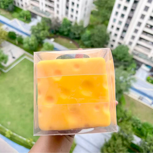 CS Big Cheese Squishy Tpr Jumbo Cheese Block Squishy Fidget Toy Giant Cheese Cube Cheese Squish Toy Slow Rise Toys for Adults - Product Image 5