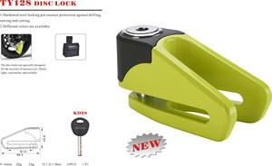 אביזרי טוניון פלדה נגד גניבה מנעול דיסק בלם דיסק אופנוע רכיבה על אופניים אבטחה קטנוע חשמלי אופני מנעול אופניים - Product Image 2
