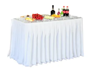 Party Tables Widely Used Superior Quality Premium Durable White Ice Party Table