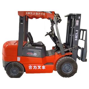 รถยกมือสอง Heli 25 ดีเซล-ไฟฟ้า  รถยกขนาด 2.5 ตัน  ยกของได้ในพื้นที่ขรุขระ ราคาถูก - Product Image 1