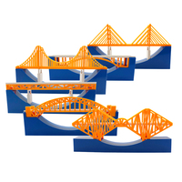 Educación primaria puente modelo niños equipo de Enseñanza Puente modelo kit