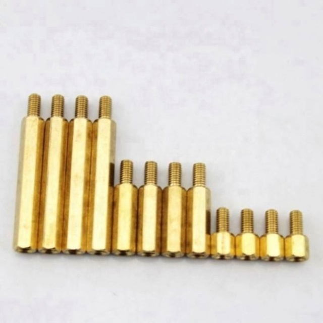 Hexagon Copper M3 Standoff Spacer for PCB Board Screws