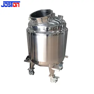 JOSTON 100L 200L 500L1000L hareketli paslanmaz çelik su fıstık ezmesi şampuan depolama tankı