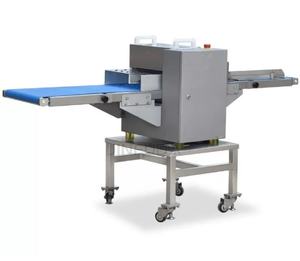 2023 Horizontal Fresh Beef Jerky Slicer/Flake Carne de cerdo Pechuga de pollo Pescado Calamar Salmón <span class=keywords><strong>Pulpo</strong></span> Máquina cortadora <span class=keywords><strong>Precio</strong></span> - Product Image 2