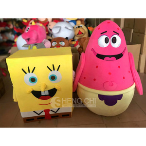Moq 1pcs Sea Animal <strong>Mascot</strong> <strong>Plush</strong> Toy Collection Spongebob <strong>Mascot</strong> Adult Performance <strong>Mascot</strong> Spongebob <strong>Costume</strong>