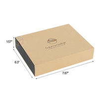 Boîte-cadeau magnétique de luxe personnalisée, imprimée, écologique, recyclable, pour bonbons, chocolats, Ramadan, Eid Mubarak, Divali
