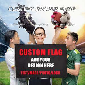 Banderas Publicitarias Deportivas de Fútbol Ajustables, Ecológicas, de Poliéster 100%, Impresión Digital a Todo Color, Personalizadas - Product Image 2