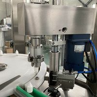 Machine de remplissage et de capsulage de liquide de bouteille de gorille potelée à grande vitesse 10ml V3 avec fonction de lavage automatique