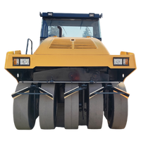 Compacteur à double tambour diesel 20-30 tonnes avec pneus en caoutchouc, moteur Cummins, roulement et engrenage - Faible coût d'entretien