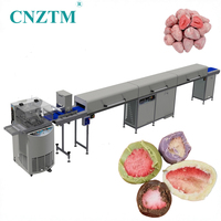 Nouvelle machine d'enrobage automatique au chocolat avec tunnel de refroidissement, machine d'enrobage au chocolat pour usine de snacks