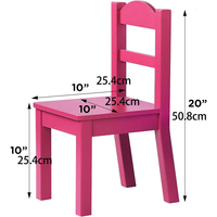 Cadeau de Noël Table d'activités multifonctionnelle en bois pour tout-petits Table d'art pour enfants et ensemble de chaises pour enfants de 2 à 8 ans