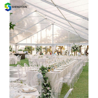 500 personnes chapiteau tente de mariage de luxe grande tente de mariage en PVC transparente de mariage en plein air à vendre