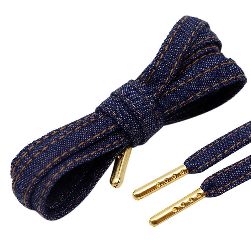 #3102 Embouts métalliques Bleu Profond + Or