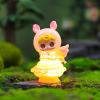Figurine Dobra Blind Box, poupée de dessin animé, décoration lumineuse pour la maison, cadeau pour enfants de 8 à 13 ans, jouet unisexe