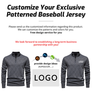 Fabricants de tricots sur mesure <span class=keywords><strong>Pull</strong></span> à <span class=keywords><strong>col</strong></span> <span class=keywords><strong>roulé</strong></span> mi-haut Tricot à manches longues Pulls Hauts <span class=keywords><strong>Pull</strong></span> à fermeture éclair quart pour <span class=keywords><strong>homme</strong></span> - Product Image 4