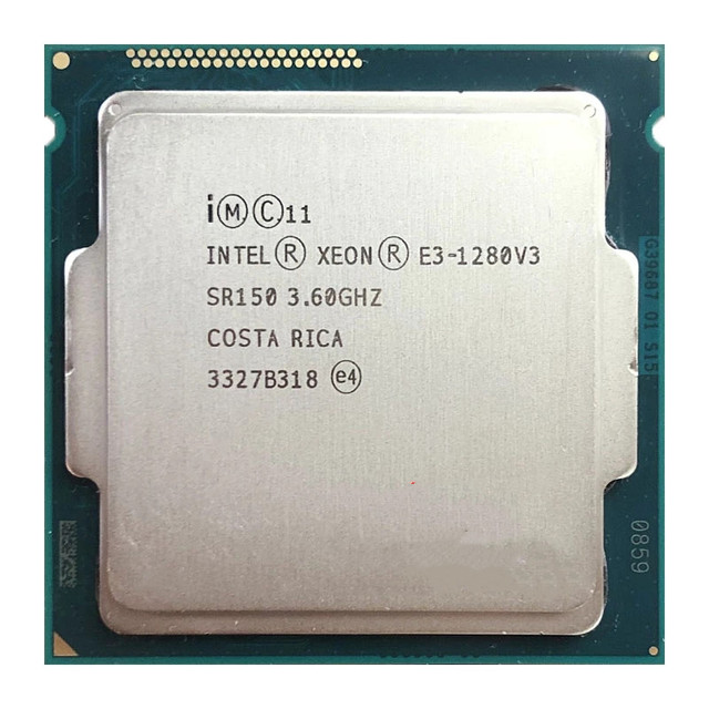 For Intel Xeon E3 1280v3 E3 1280 V3 3.6 GHz Quad-Core Eight-Thread CPU Processor L2=1M L3=8M 82W LGA 1150 E3-1280v3