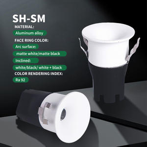 Mini Foco LED Empotrable de Techo de 3w 5w 7w 10w, Luz de Techo Tubular con Micro Orificios, Antideslumbrante - Product Image 1