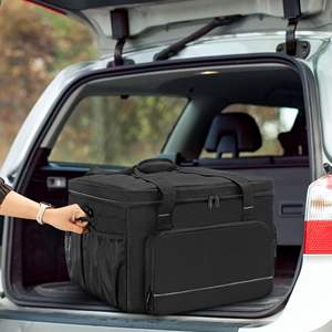 Estuche de Transporte Portátil de Doble Capa con Compartimento para Laptop, Correa de Hombro y Ruedas, Bolsa de Almacenamiento para Impresora Móvil de Viaje, Muestra Gratuita - Product Image 4