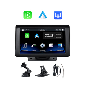 Ekiy 7 inch HD IPS xách tay không dây Carplay Android Auto Car Stereo Bảng điều khiển PND màn hình cảm ứng TV CD Player 1 năm bảo hành - Product Image 1