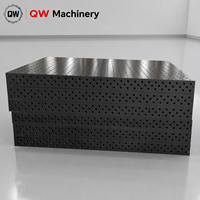Table de soudage en acier flexible 3D nitruré, plateforme modulaire de fixation industrielle pour le soudage